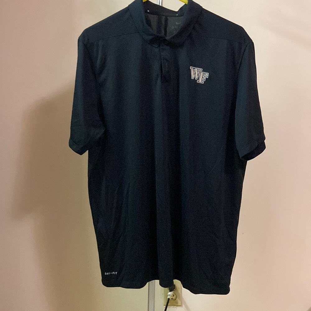 Nike dry-fit Wake Forest golf shirt
